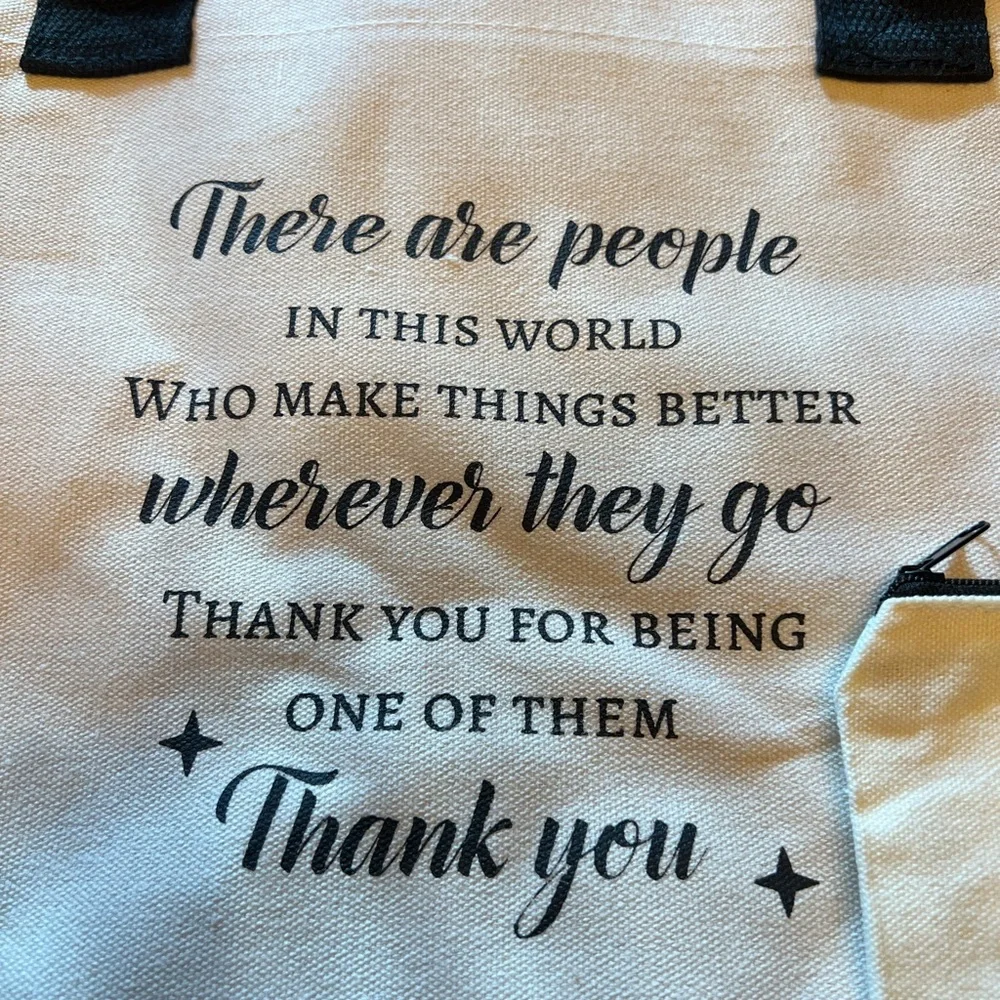 Beautiful‎ thank you tote gift set